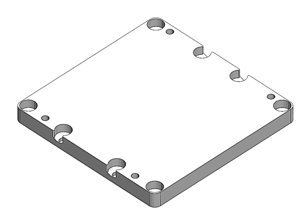 Sousplaque 4.5mm sussous