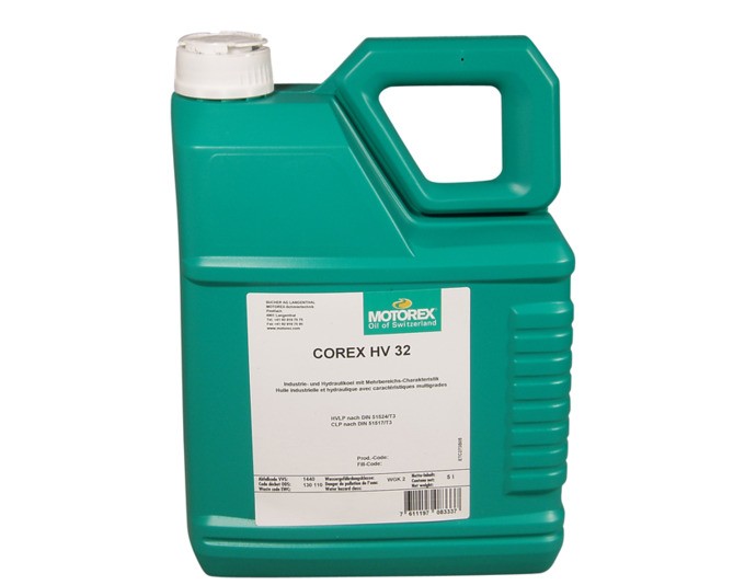 Industrial and hydraulic oil MOTOREX COREX HLP ISO VG 32 1L