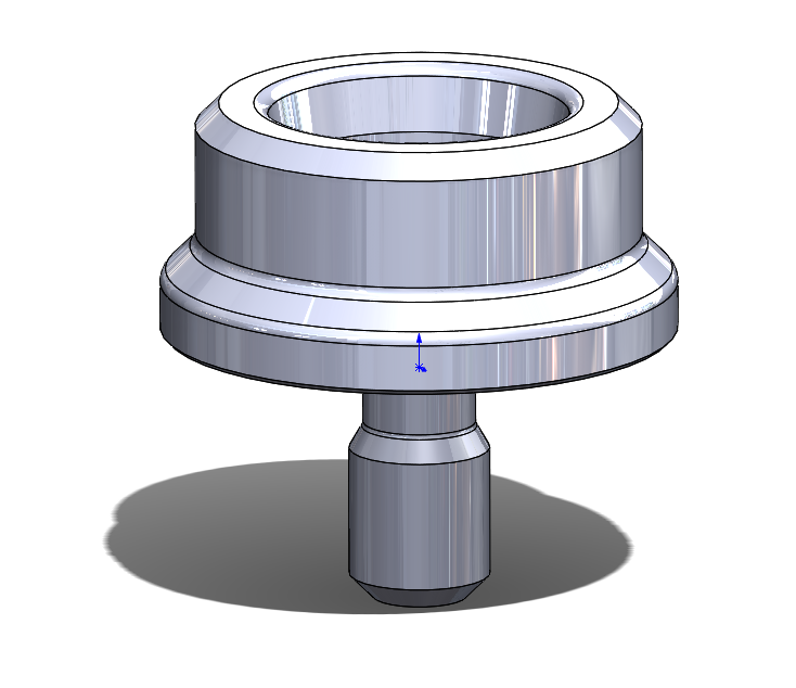 Poussoir fermant bas pour pince Yerly 32P - basse