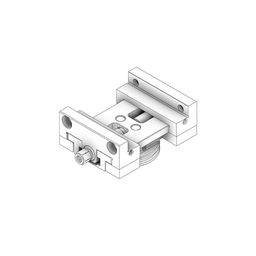 [018 026] Compact vice Interchangeable jaws