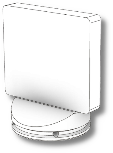 Über-unter Rohling für Barquette, passiv