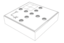 [018 422] Rohling für Geometriekontrollteil