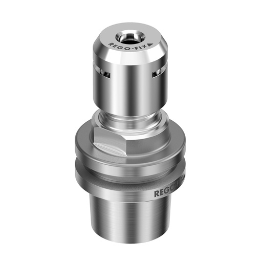 Colletholder for micro machining ATC-E 15 / ERMS 8 x 021 with clamping nut, balanced to 80'000 min-1 - REGO-FIX 