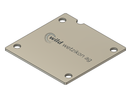 Barquette 50x50mm_matière CuNi12Zn24